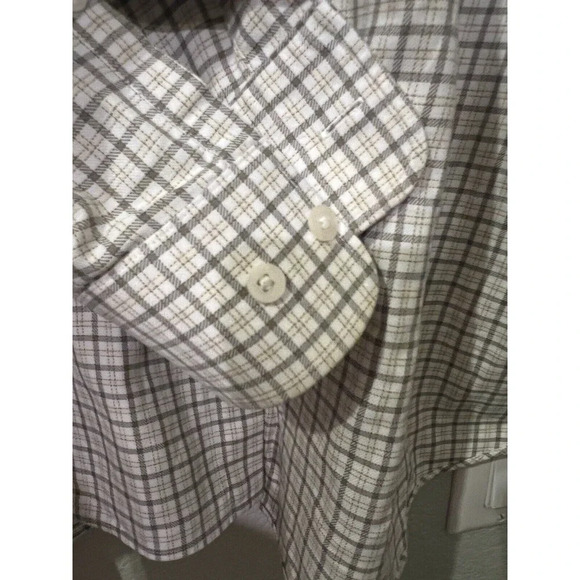 Fairway & Greene The Club Shirt  XL Green Striped Button Down Long Sleeve Cotton - Picture 10 of 12